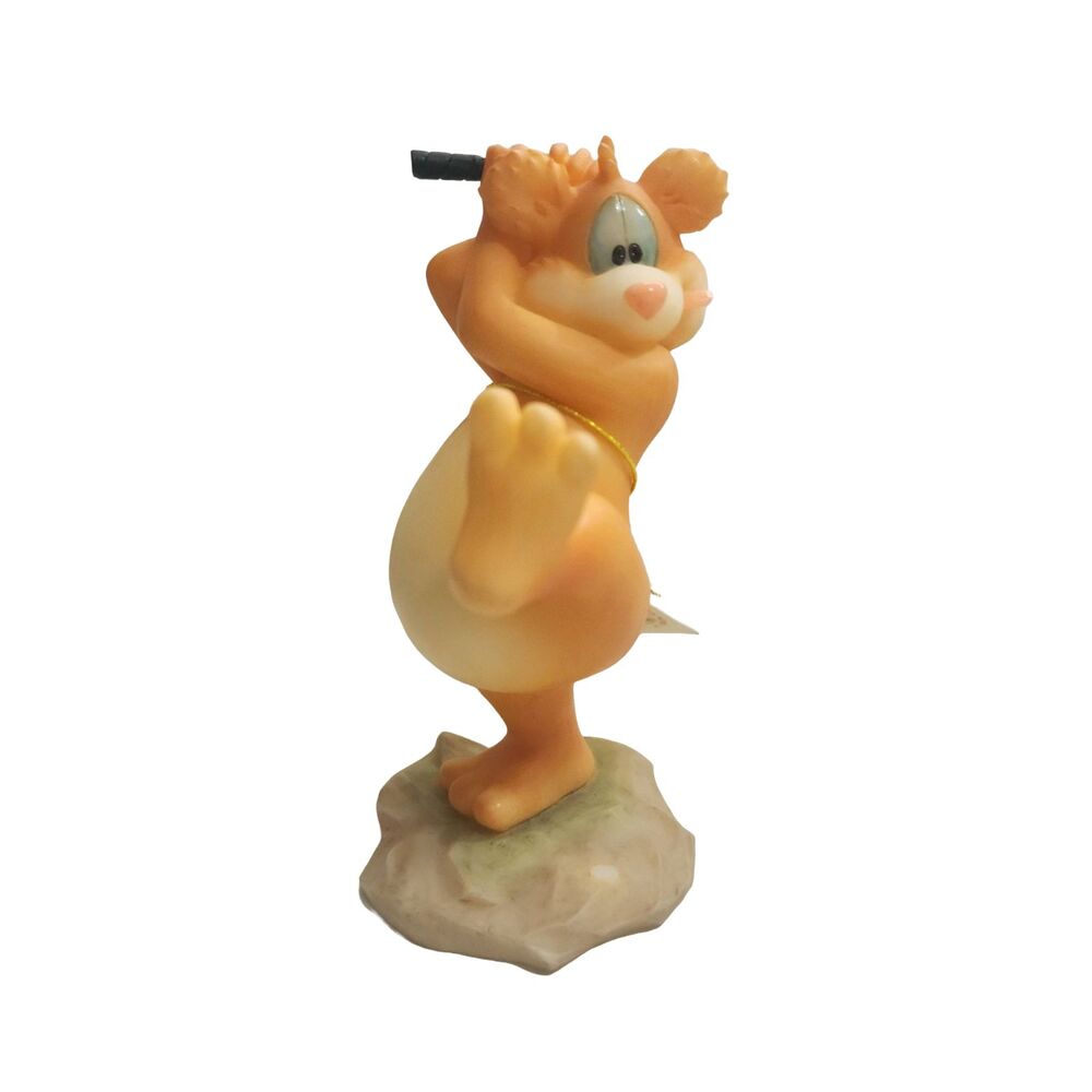 NWT Vintage 2001 Bentley Golf Robert Marble's Mix Up Menagerie Figurine Flaw